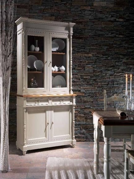 Vitrina de estilo clásico Lola 4 puertas